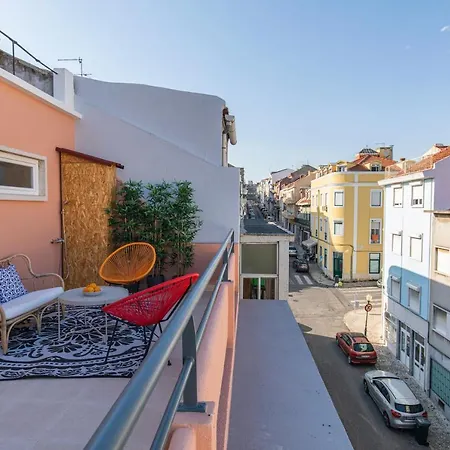 Lovelystay - Sunny 1bdr W/terrace Apartmán Lisboa